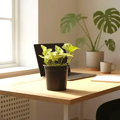 Marble Queen Money Plant – Live Indoor Plant