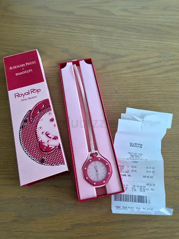 AP x Swatch Royal Pop OTTO ROSSO – Full Set + Original Receipt