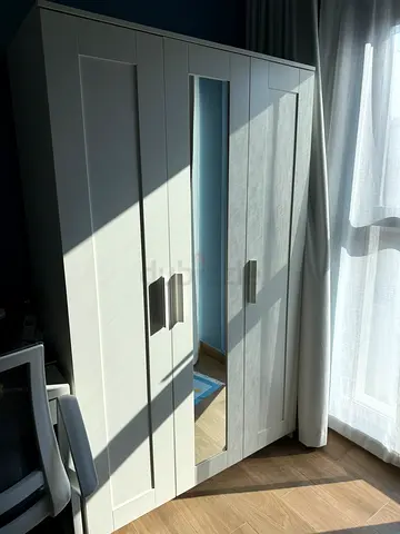 IKEA Wardrobe BRIMNES with 3 doors, white - Excellent Condition