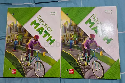 Grade 8 Reveal Math books