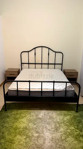IKEA LEIRVIK Bed Frame (Queen Size, 166x206) Without Mattress