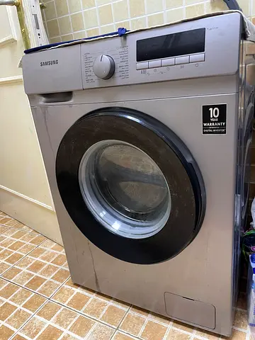 Samsung front load washing machine - good working condition- october 10 onwards.