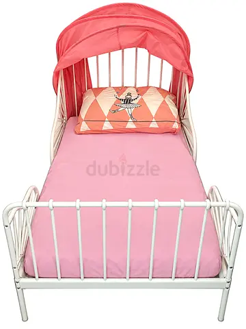 IKEA MINNEN Extendable White Kids Bed