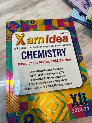 Xam Idea Chemistry Class 12 CBSE Textbook 2023-24 Edition