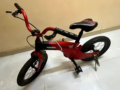 Muddy Fox Red kids' pedal bike – 16” inches