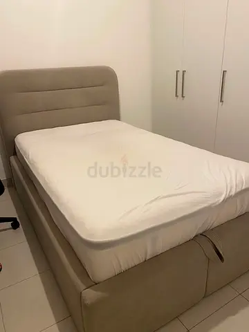 Custom-Made Solid Wood King Bed + Mattress