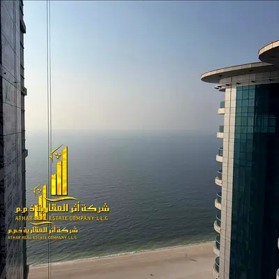 لراغبي الفخامة والتميز شقة فاخرة للايجار الشهري غرفتين وصالة باطلالة بحرية مفروشة بالكامل باثاث راق جدا مع مطبخ مجهز بالكامل بأحدث الاجهزة ✨