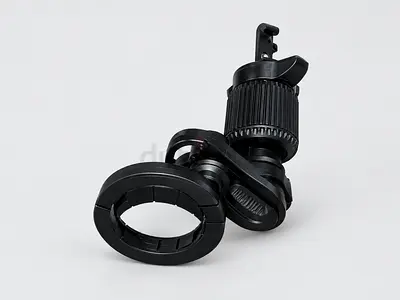 Adjustable Car Phone Mount / Holder (Air Vent Clamp) - Black