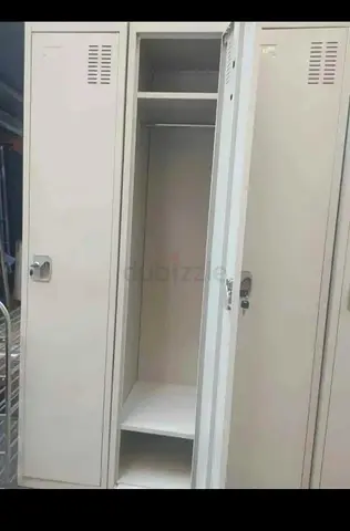 Used Metal Locker - 3-Compartment Staff Locker (Good Condition)