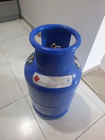 15.4kg Blue LPG Gas Cylinder - Good Condition