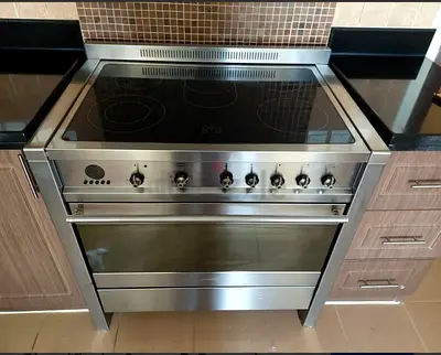 Smeg Stainless Steel Electric Ceramic Cooker 90x60cm