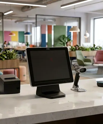 FEC POS with Barcode Scanner and Receipt Printer And Life Time Software