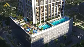 High-Rise Living | 1BR Apartment | Downtown City View | Binghatti Etherea JVC