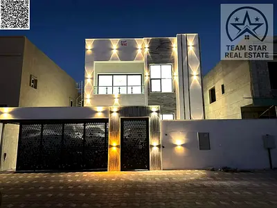 Luxury villa with a pool for rent in Al Zahia – 3 master bedrooms.