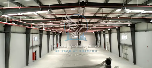 حوطة 29 ألف قدم مستودع 18 ألف قدم كهرباء 230 كيلوواط 3 بوابات موقع متميز تسهيلات قي السداد