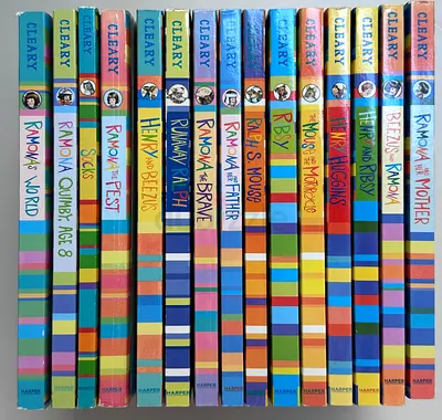 Set of Ramona Quimby (Beverly Cleary) children's book collection - 13 paperback books