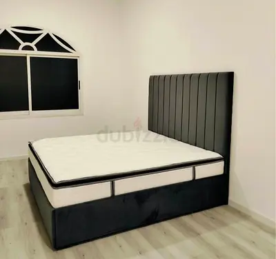 Brand New High Quality Cotton fabric king Bed Available