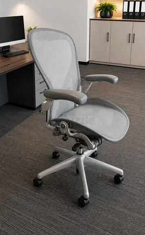 Free delivery Herman Miller Mesh Office Chair with Adjustable Armrests and Lumbar Support