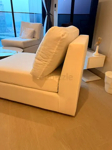 luxury New White Chaise Lounge Chairs – Unused!