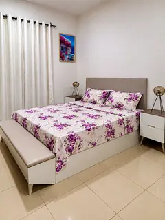 Brand New Spacious Furnished Private Room Available| Exit Dubai Road| Near Bus Stop Etisalat Metro