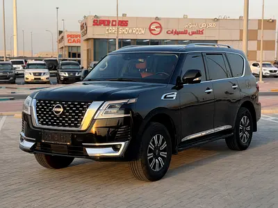 2023 Nissan Patrol SE Titanium V6 GCC original paint in perfect condition