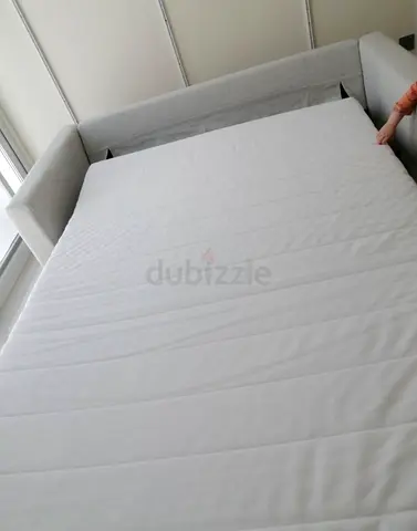 Modern Light Gray Sofa Bed