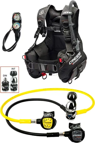 Brand new Cressi Start Pro BCD set size XL