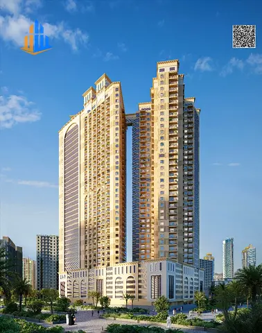 Luxury 1-Bedroom Apartment in Barajeel Ajman | 1,283 Sq. Ft. | Only AED 44,927 Down Payment