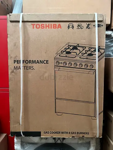 New Toshiba Cooking Range 60x60Cm Cooker RB2-60G4GE(MR) with Box