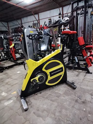 Used Commercial Spinning Exercise Bike - Good Working Condition