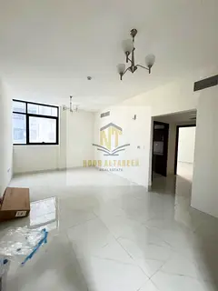 Brand-New 1 Bedroom + Living Room for Annual Rent in Al Mamzar | 2 Bathrooms, Central AC & Free Park