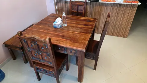 Wooden Dining table 5 seater