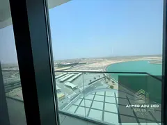 Furnished 1-Bedroom Apartment with Open Sea View in Ajmal Makan City – AED 65,000