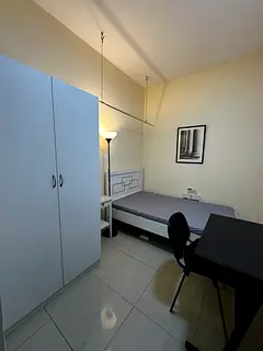 NEAT & CLEAN PARTITION ROOM FOR GENTS - ALNUD QASIMIA - FREE SEWA & WIFI