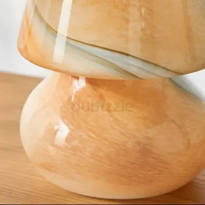 Modern Glass Mushroom Table Lamp