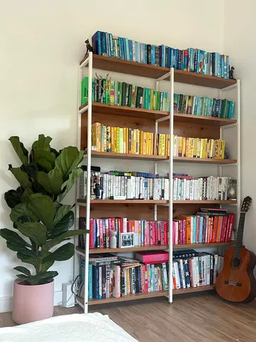 Custom-Made European Pinewood Bookshelf by Urban Oak