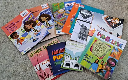 School Textbooks and Workbooks Collection - Primary/Secondary