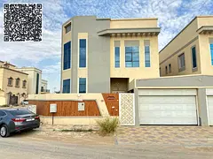 BEAUTIFUL & SPACIOUS MASTER 5 BEDROOM VILLA AVIALBLE FOR RENT IN AL AMEERA AJMAN