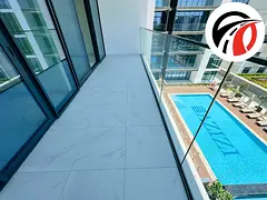 Azizi Central | Premium 2BR | Pool-Side View | Large Balcony | AI Furjan