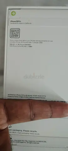 Apple IPhone 18 pro 512