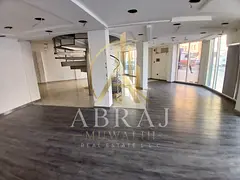 Big Spacious lavish shop front of road double storie just rent 150k
