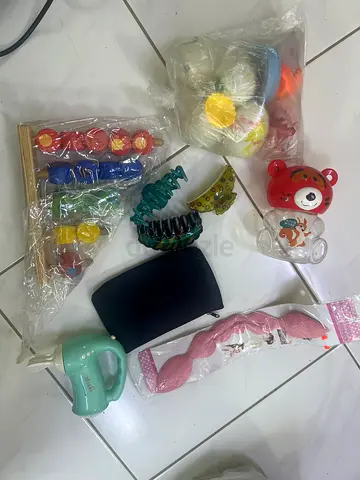 Mixed baby toys bundle - rattles, teethers, activity toys, bath toy & more