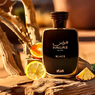 Hawas Black For Him - Men's Eau de Parfum (Bottle)