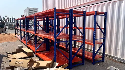 SHELVING, MEZZANINE FLOOR, WAREHOUSE RACKING