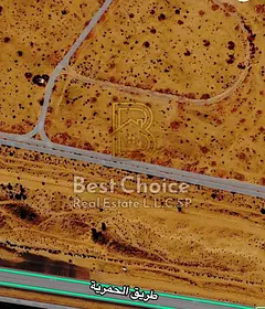 Freehold land for Arabs – Second row, Al-Badi' District • Front and rear street access • Build