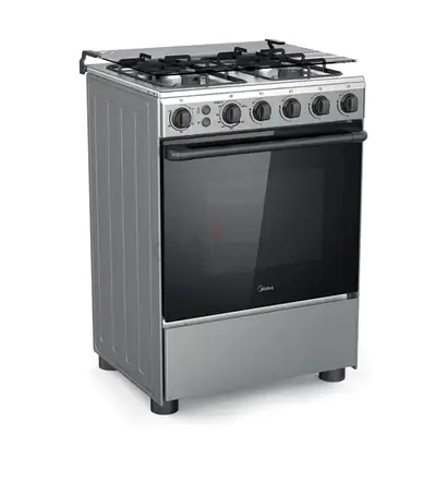 Midea 4-Burner Gas Cooker with Oven