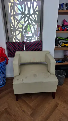 Cream chair