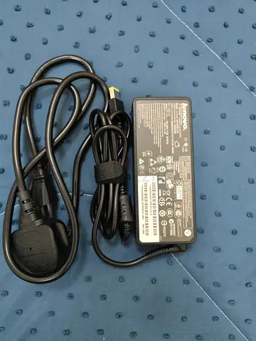 Lenovo 90W Laptop Charger / Power Adapter with AC Cable - Good Working Condition