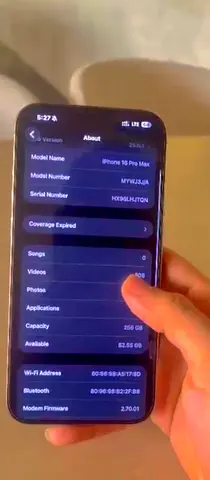 iPhone 16 Pro Max 256GB - Good Working Condition