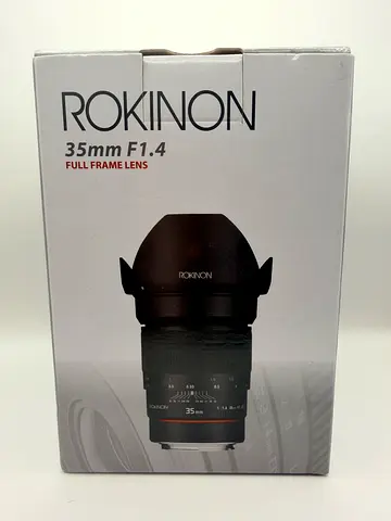 Rokinon 35mm f/1.4 AS IF UMC Lens for Canon EF Mount